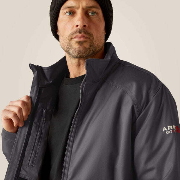 Ariat Men's FR Basic Insulated Full-Zip Safety Jacket - Work World