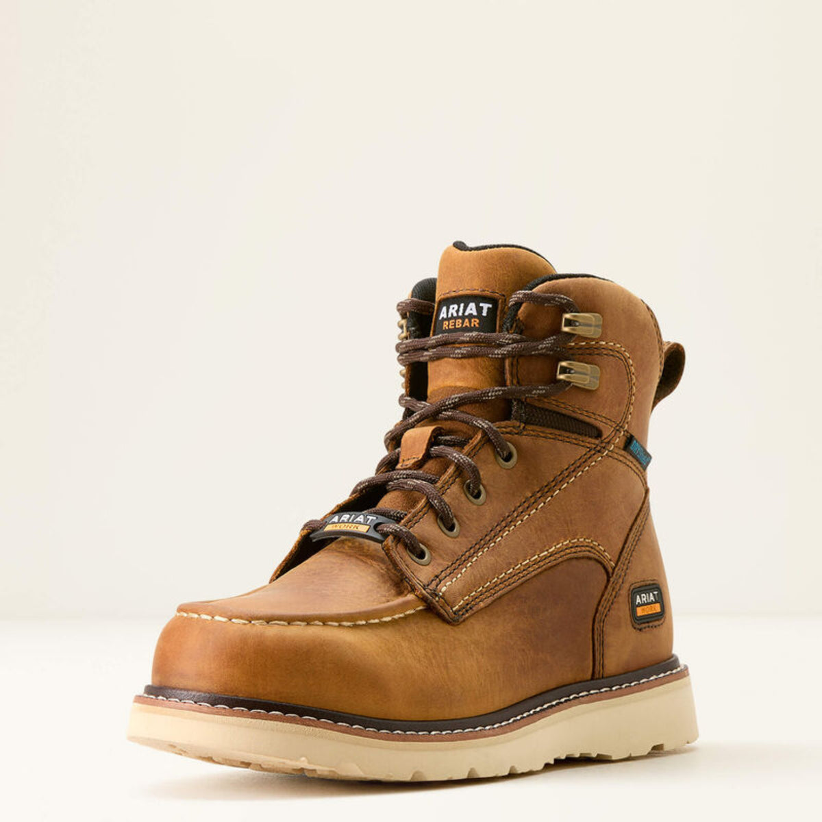 Ariat Men's Edge Waterproof Comp Toe Work Boot Work Boots Ariat Dark Brown 10 2E