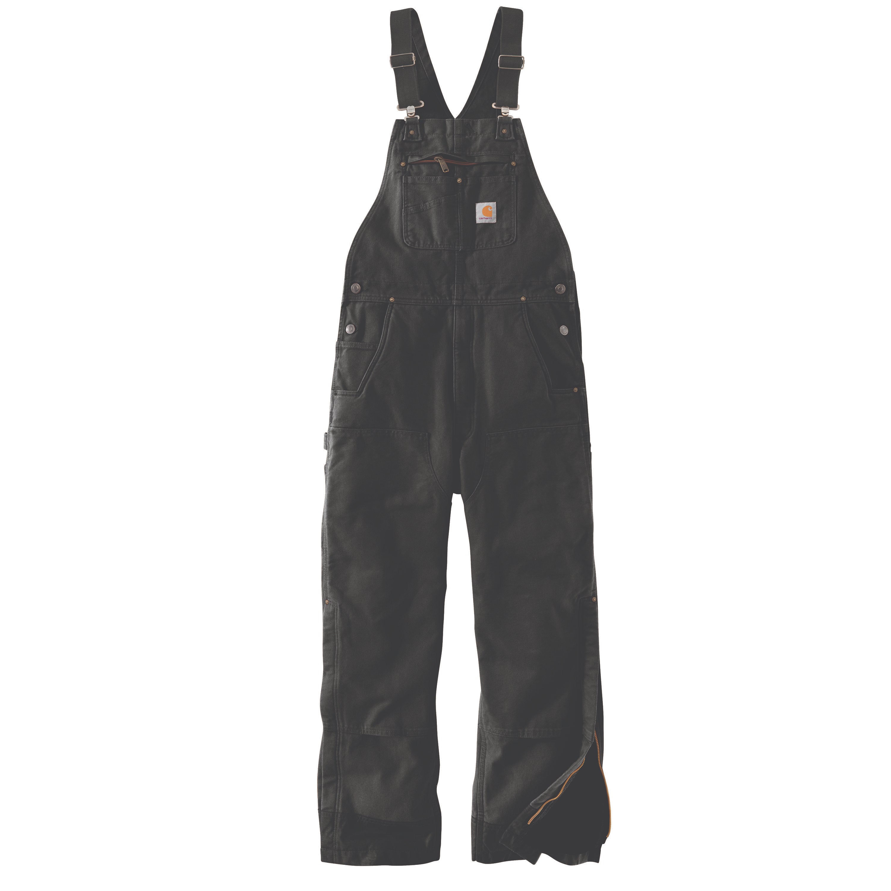 Carhartt Men's Quilt Lined Duck Bib Overall - Work World