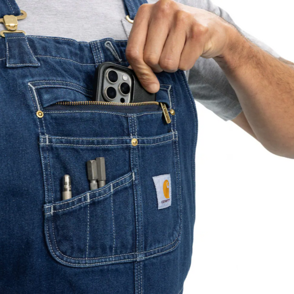 Carhartt Men's Loose Fit Denim Bib Overall - Work World