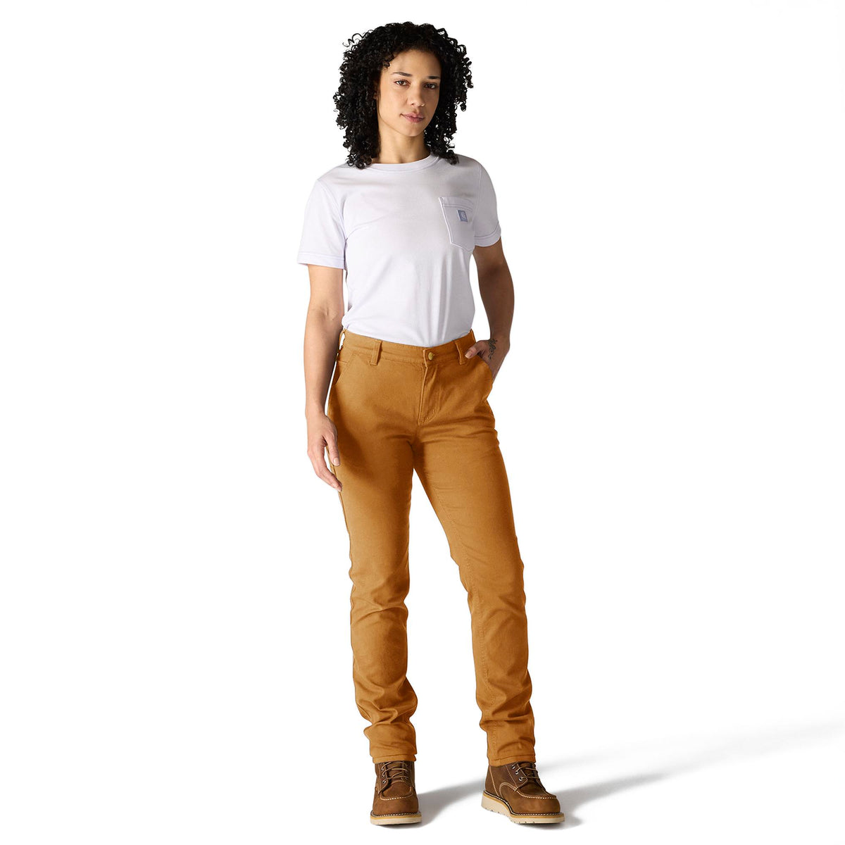 Carhartt Women's Rugged Flex® Relaxed Fit Canvas Work Pant Pants Carhartt