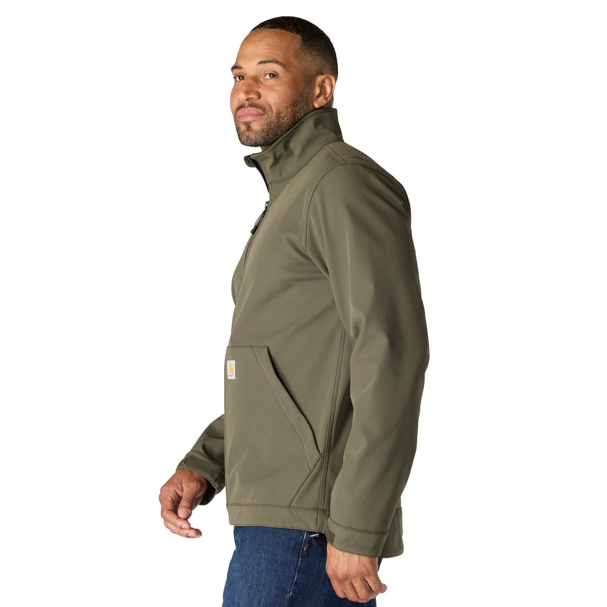 Carhartt Men's Rain Defender Relaxed Fit Softshell Jacket Jackets & Coats Carhartt