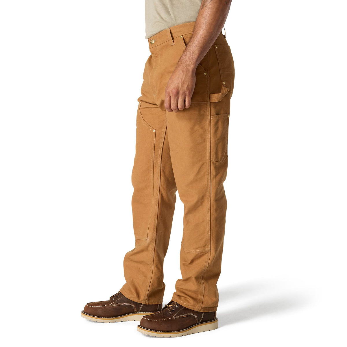 Carhartt Men's Loose Fit Firm Duck Double-Front Utility Work Pant Pants Carhartt