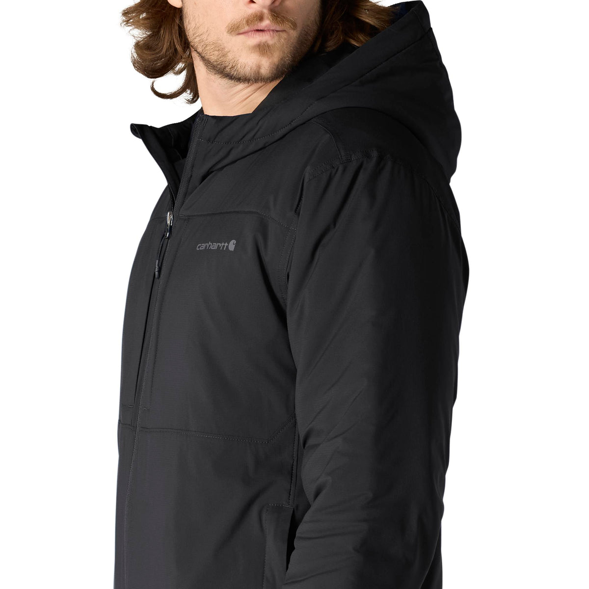 Carhartt Men's Rugged Flex Relaxed Fit Lightweight DWR Stretch Insulated Jacket