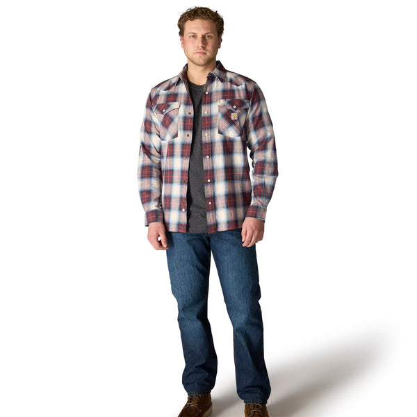 Carhartt Men's Montana Relaxed Fit Lightweight Snap-Front Long