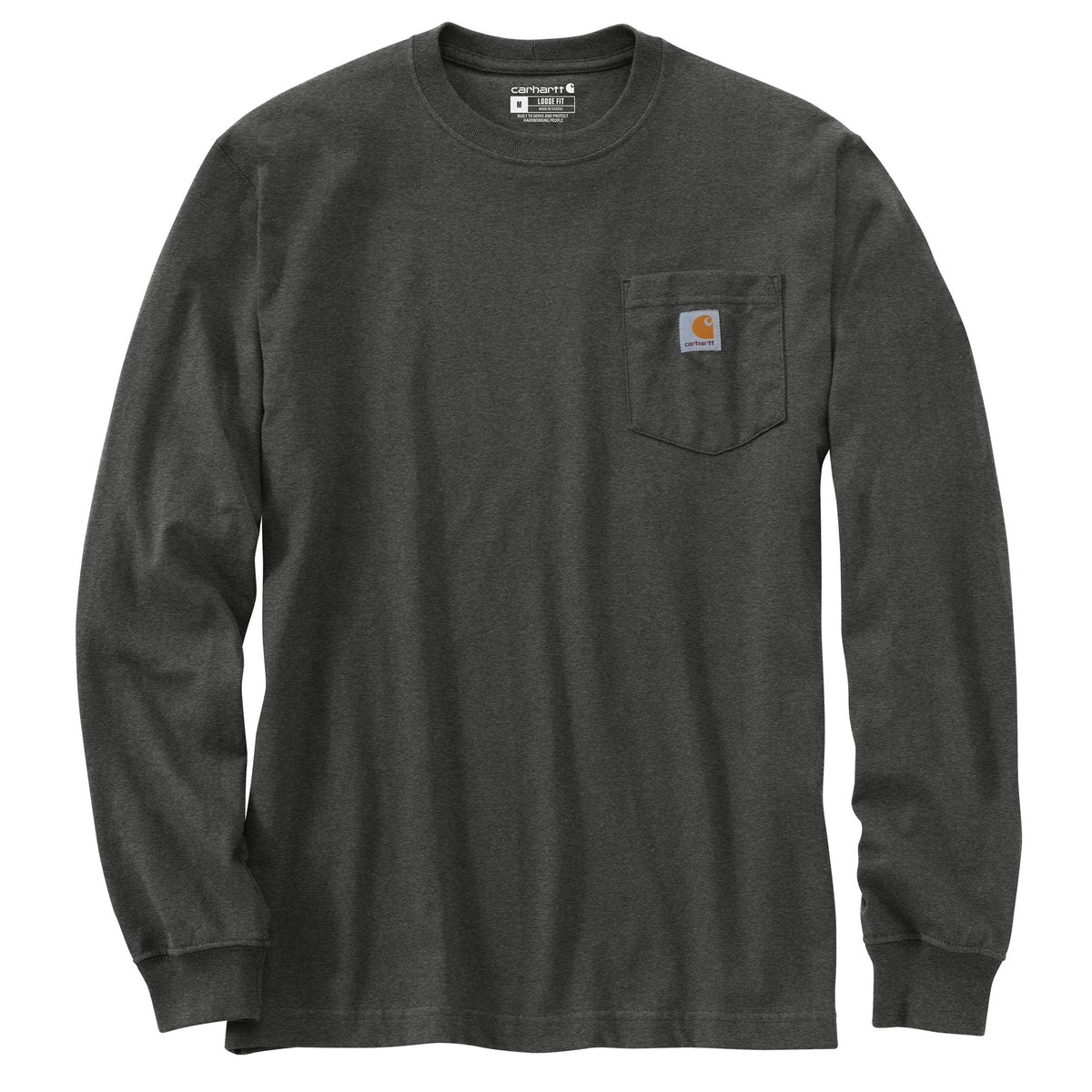 Carhartt Men's Irvine Tough C Graphic Relaxed Fit Pocket Long Sleeve T-Shirt Long Sleeve T-Shirts Carhartt