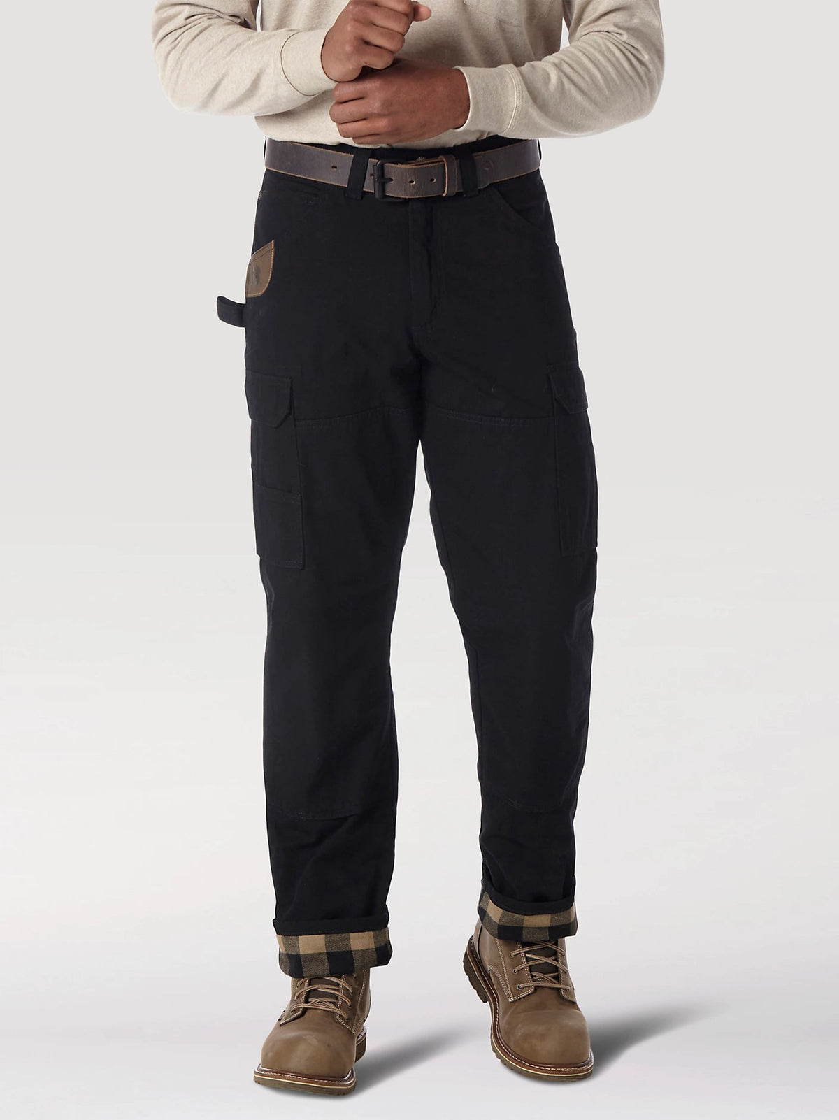 Wrangler® RIGGS® Men's Lined Ripstop Ranger Pant Pants Wrangler RIGGS Black 28 30 Inseam