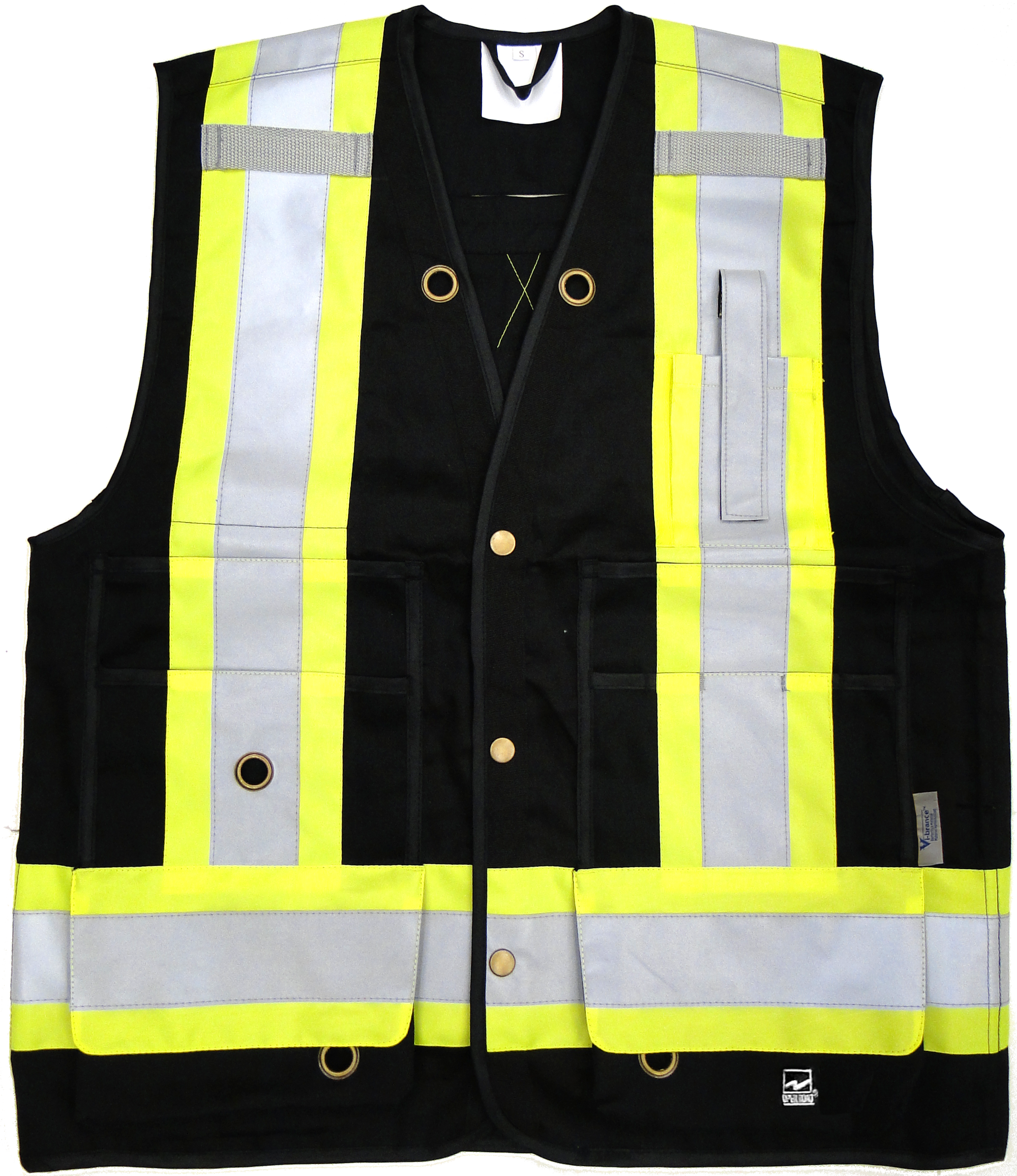 Viking Men's Open Road® Surveyor Class 1 Hi-Vis 8 Pocket Vest - Work World - Workwear, Work Boots, Safety Gear