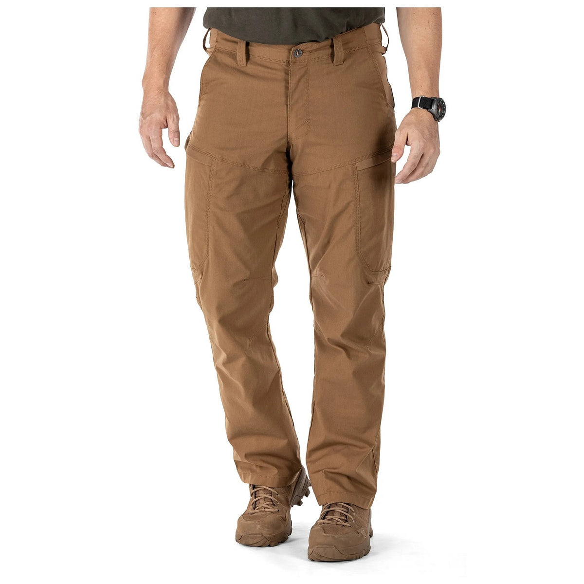 5.11 Tactical Men's Apex® Regular Fit 10-Pocket Cargo Pant Pants 5.11 Tactical Battle Brown 30 30 Inseam