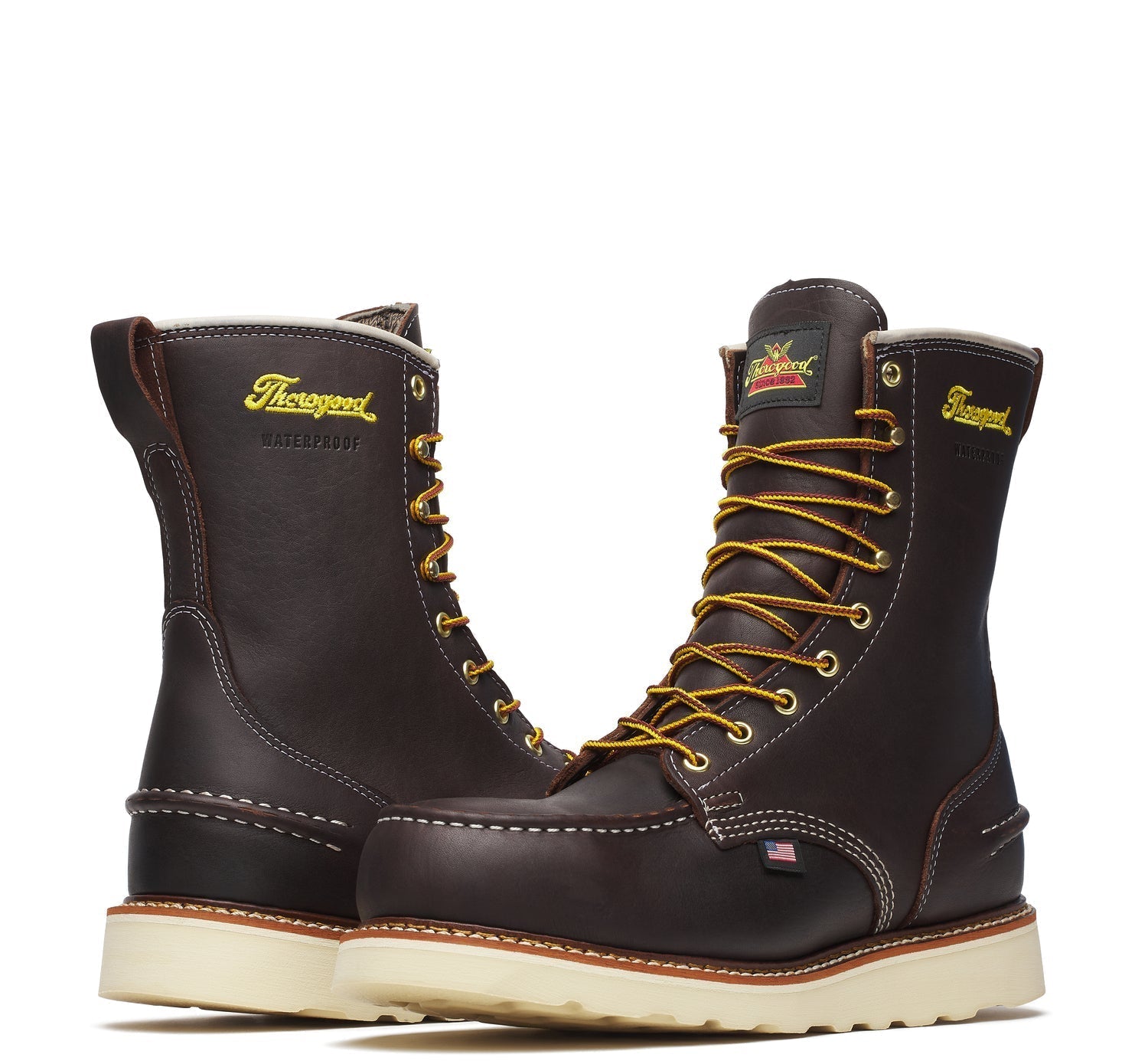 Thorogood Men's 1957 Series MAXWear Wedge Moc-Toe Waterproof 8