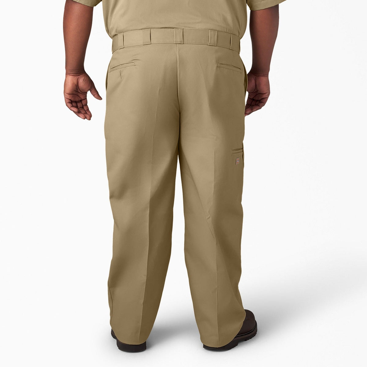 Dickies Men's Loose Fit Twill Double Knee Work Pant_Khaki- KEEP OFFLINE, PFAS - Work World - Workwear, Work Boots, Safety Gear