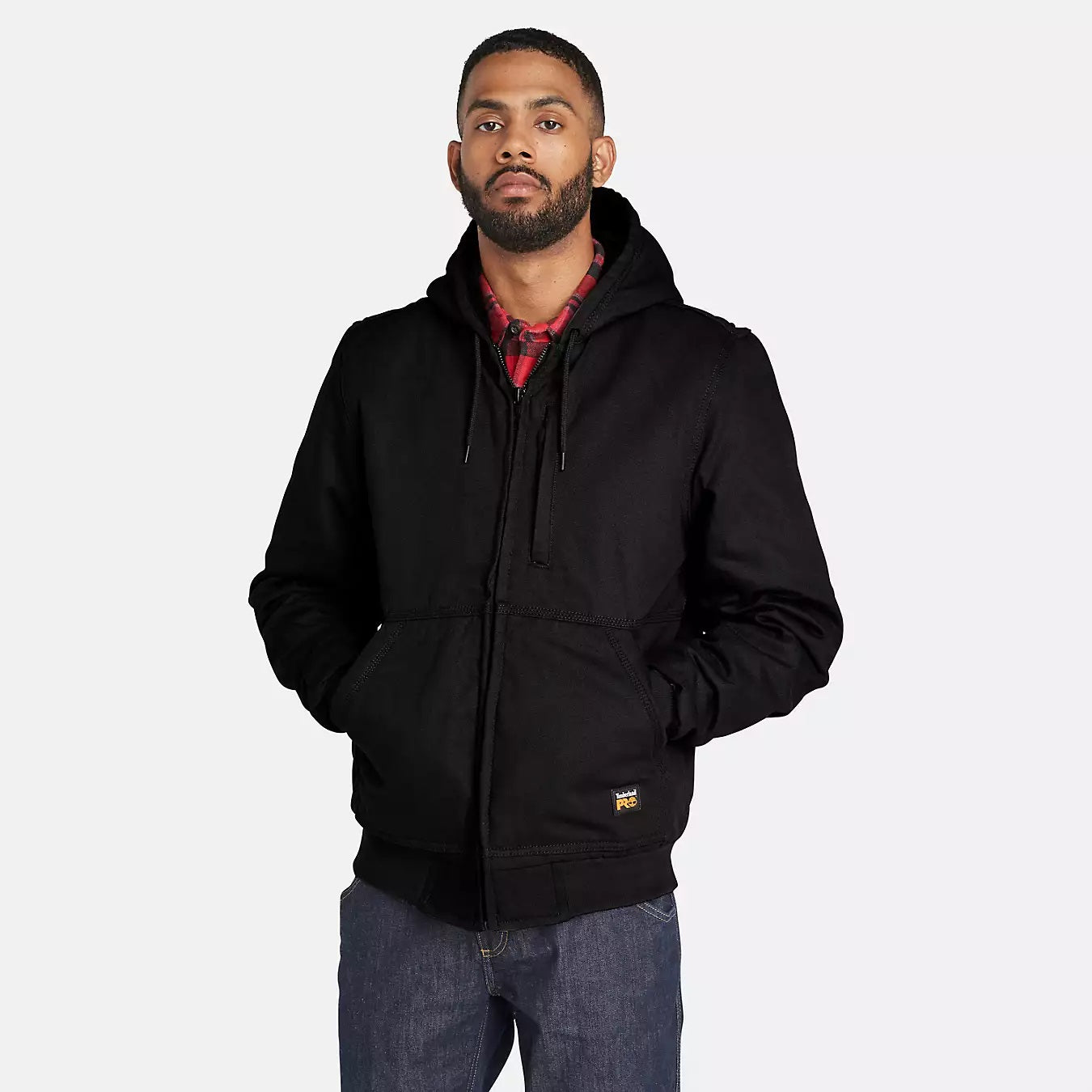 Timberland PRO Men's Gritman Fleece-Lined Hooded Jacket - Work World - Workwear, Work Boots, Safety Gear