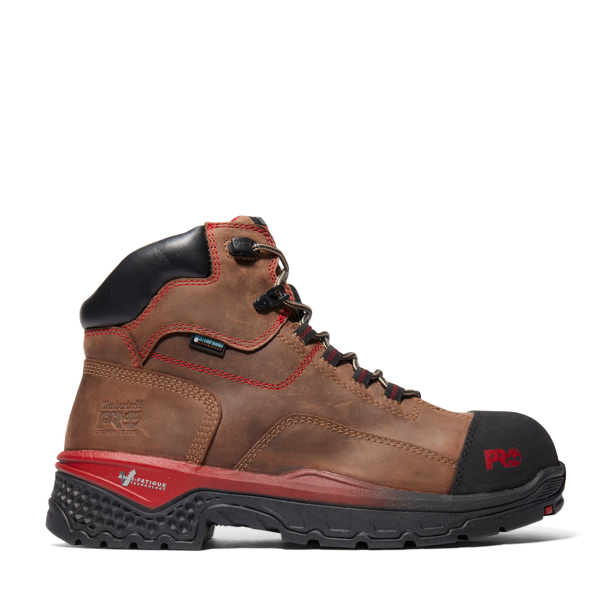 Timberland PRO Men's Bosshog 6" Waterproof EH Comp Toe Work Boot Work Boots Timberland PRO Brown 10 M