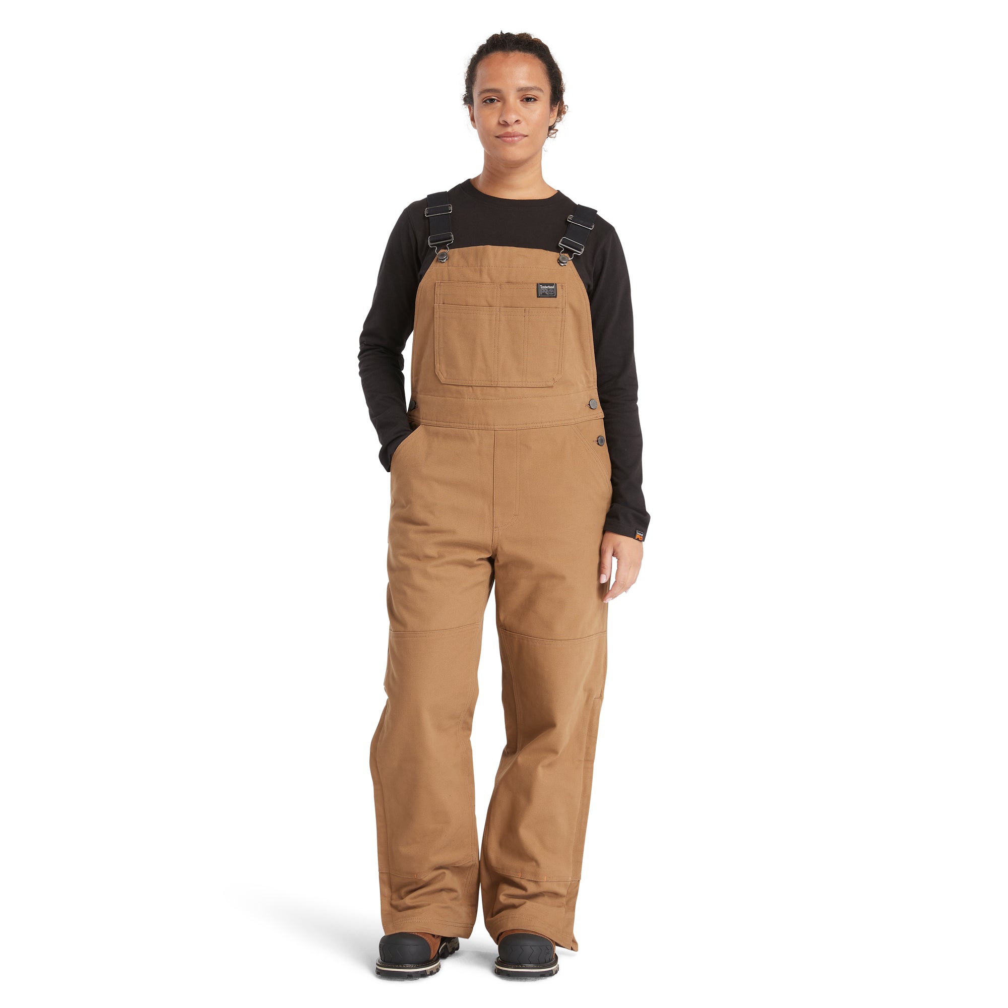 Timberland PRO Women's Gritman Insulated Double-Front Bib Overall - Work World - Workwear, Work Boots, Safety Gear