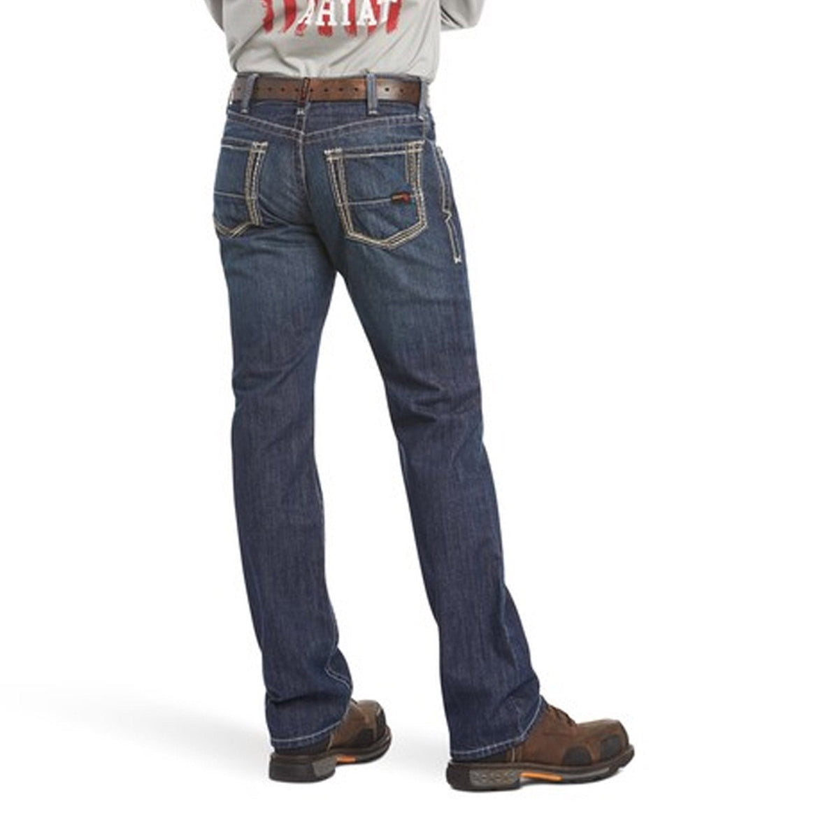 Ariat Men's Flame Resistant M4 Relaxed Boundary Boot Cut Jean Pants Ariat