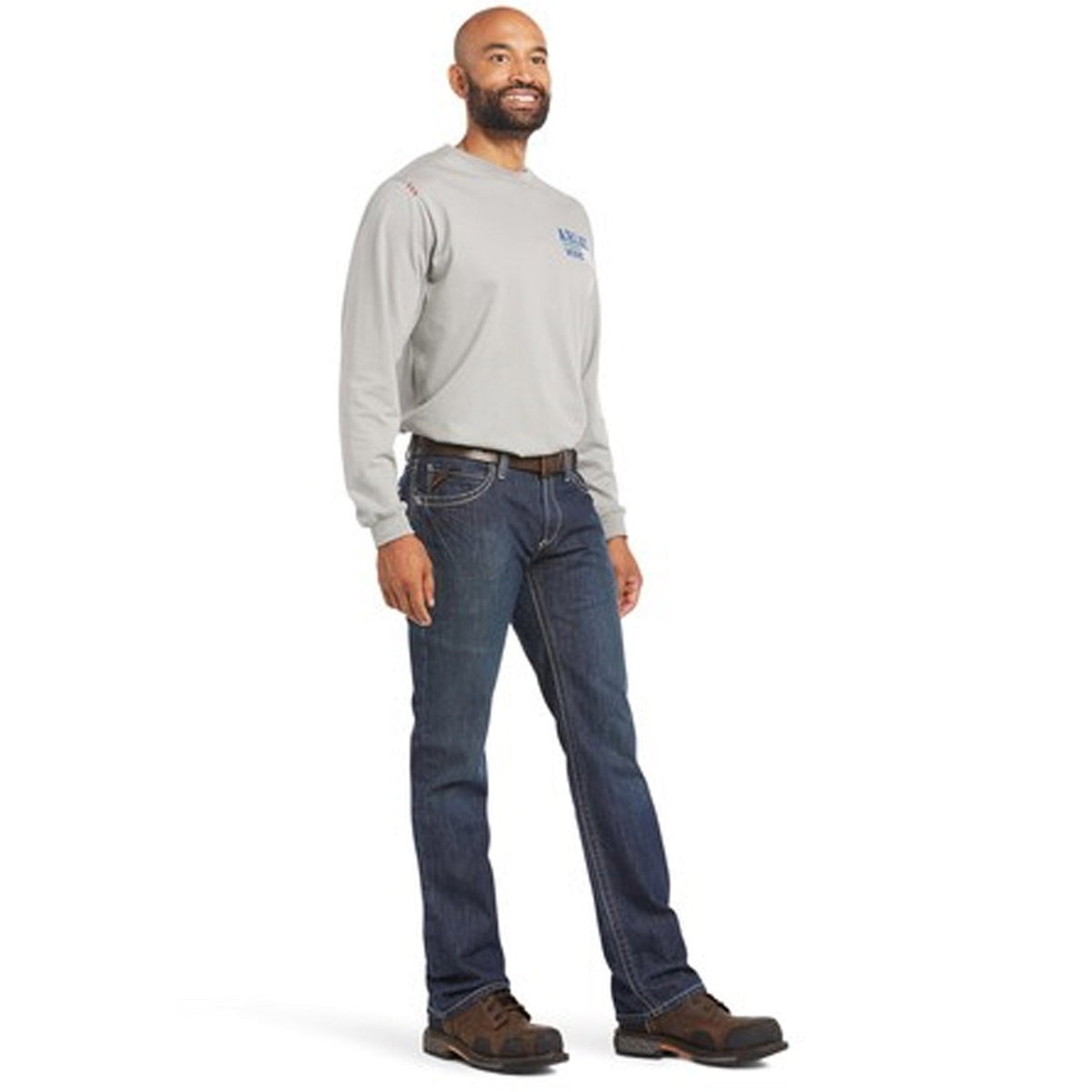 Ariat Men's Flame Resistant M4 Relaxed Boundary Boot Cut Jean Pants Ariat