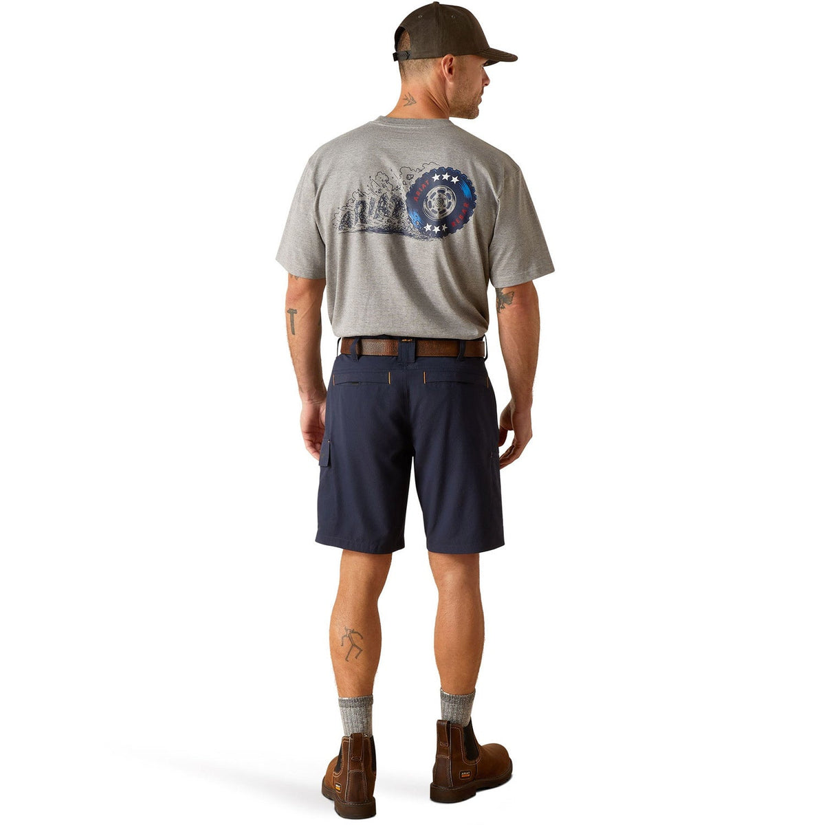 Ariat Men's Rebar WorkFlow 9" Ultralight Short Shorts Ariat
