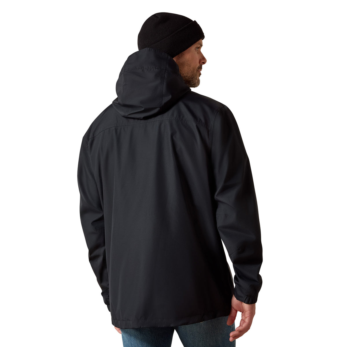 Ariat Men's Rebar Stormshell Logo Waterproof Jacket Jackets & Coats Ariat