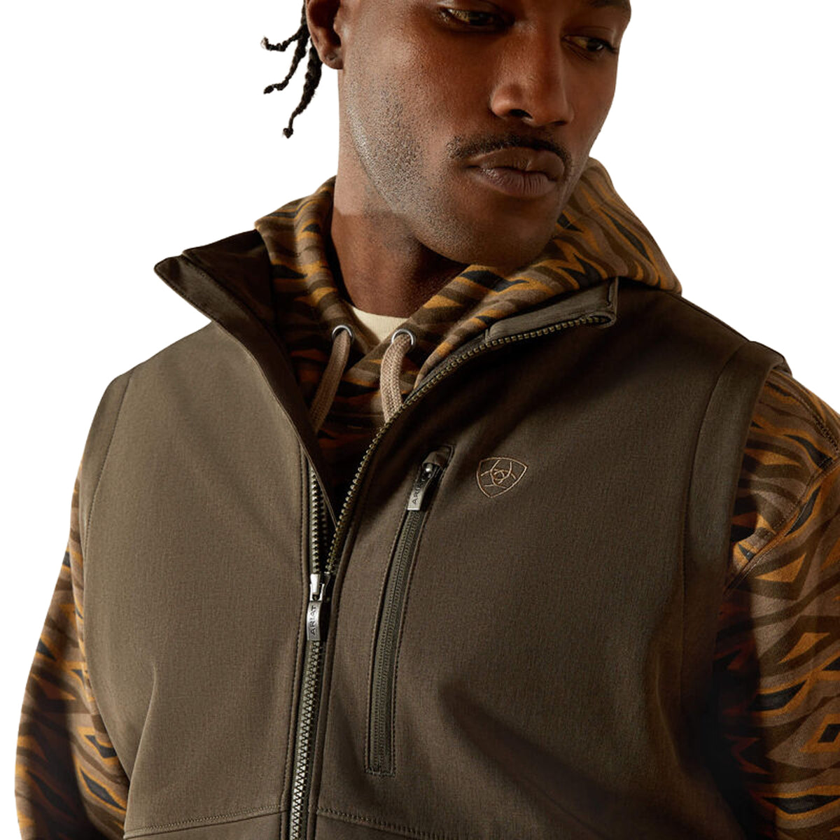 Ariat Men's Logo Softshell Vest Vests Ariat