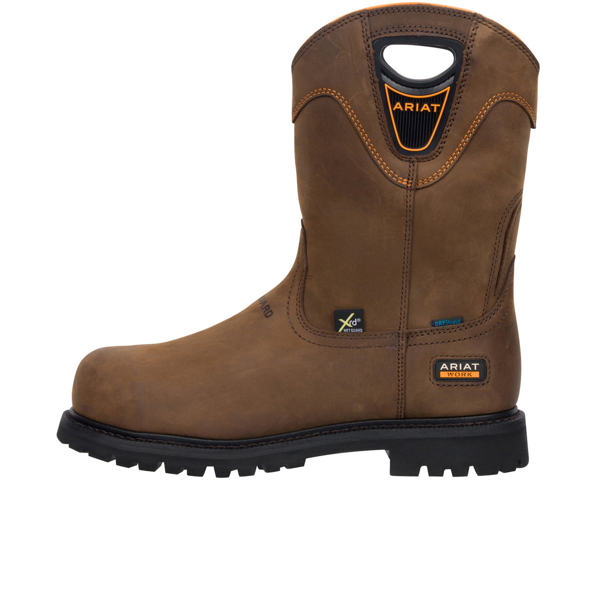 Ariat Men's Longview Shock Shield MetGuard Waterproof Comp Toe Work Boot Work Boots Ariat