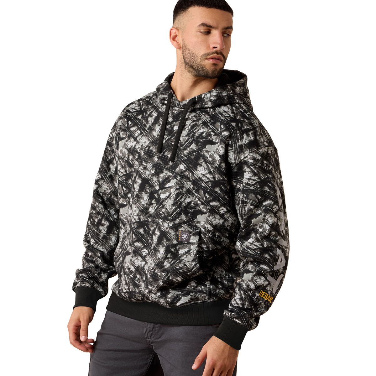 Ariat Men's Rebar Workman Graphic Hoodie
