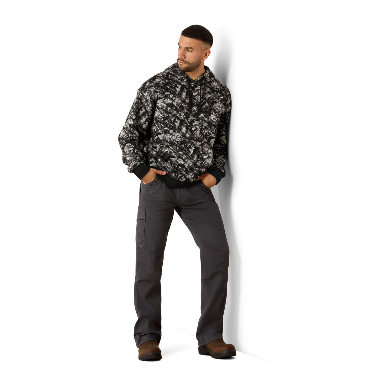 Ariat Men's Rebar Workman Graphic Hoodie
