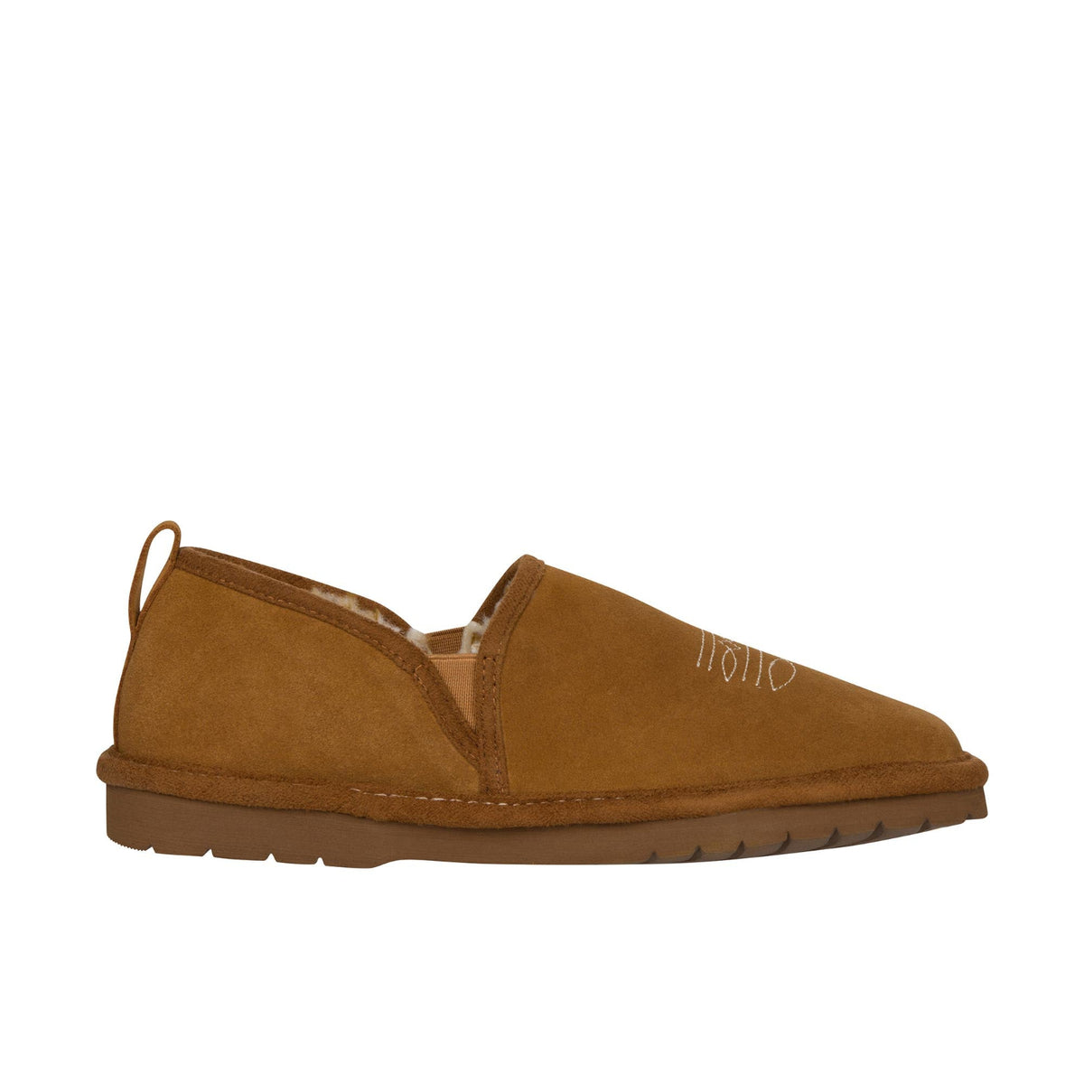 Ariat Men's Lasso Square Toe Slipper Slip-On Shoes & Clogs Ariat Chestnut 10
