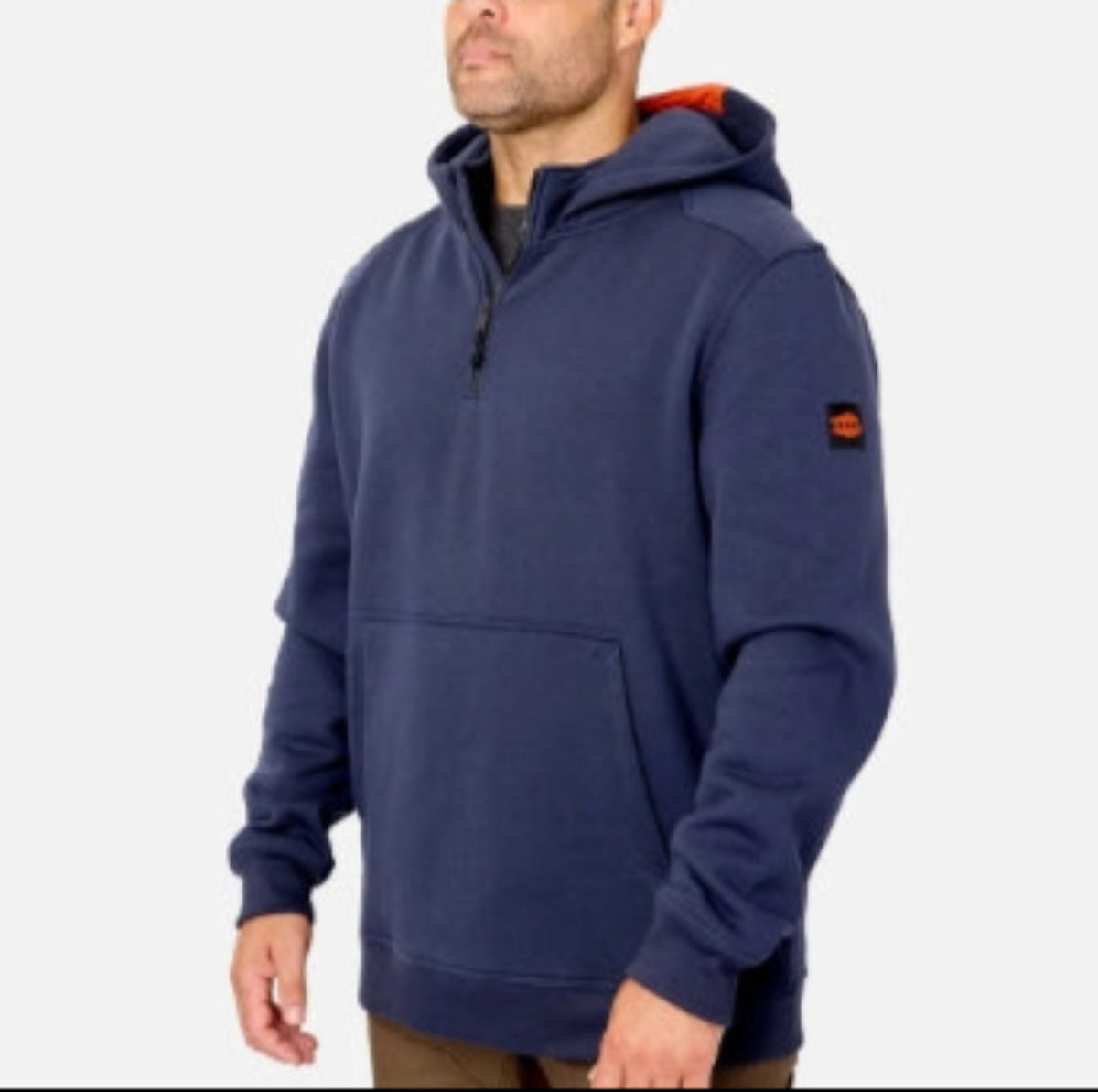 BRUNT Men's The Shevlin Water Resistant 1/4 Zip Hoodie Sweatshirts & Hoodies BRUNT
