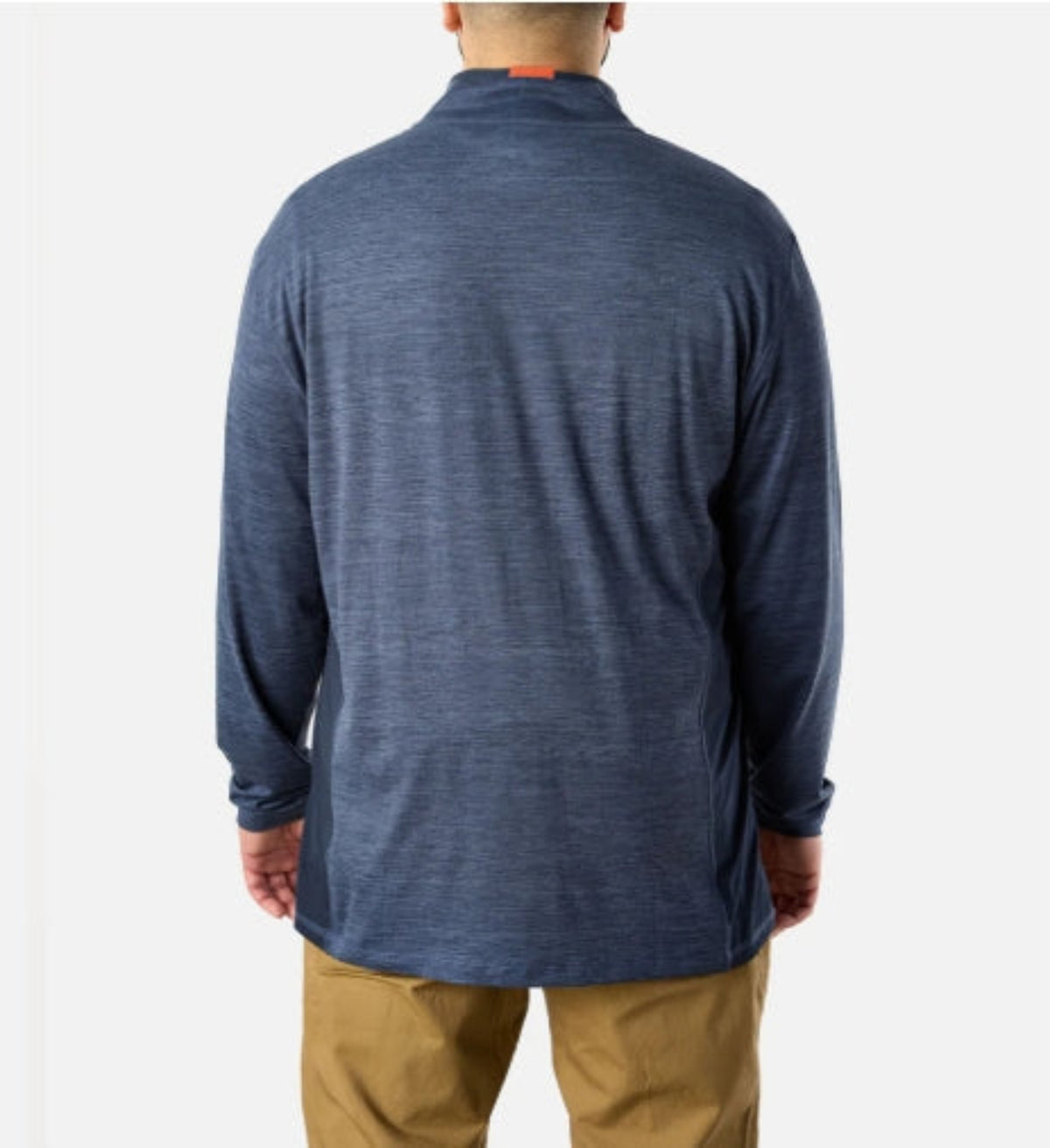 BRUNT Men's Mckenna Tech Quarter Zip Long Sleeve T-Shirt Work Shirts BRUNT