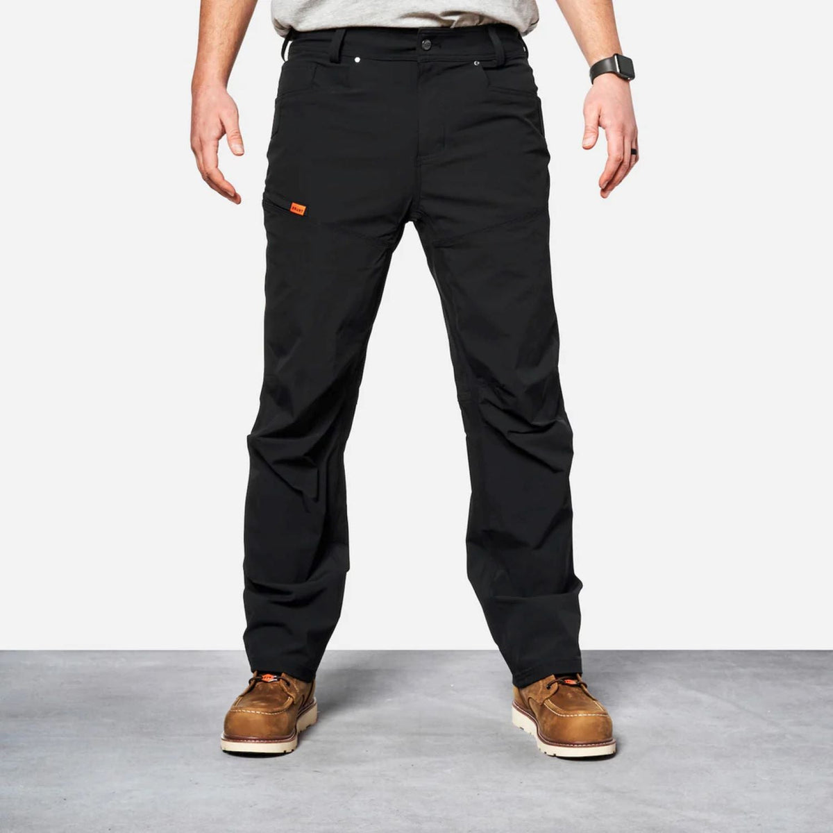 BRUNT Men's The Costello Tech Work Pant Pants BRUNT Black 28 30 Inseam