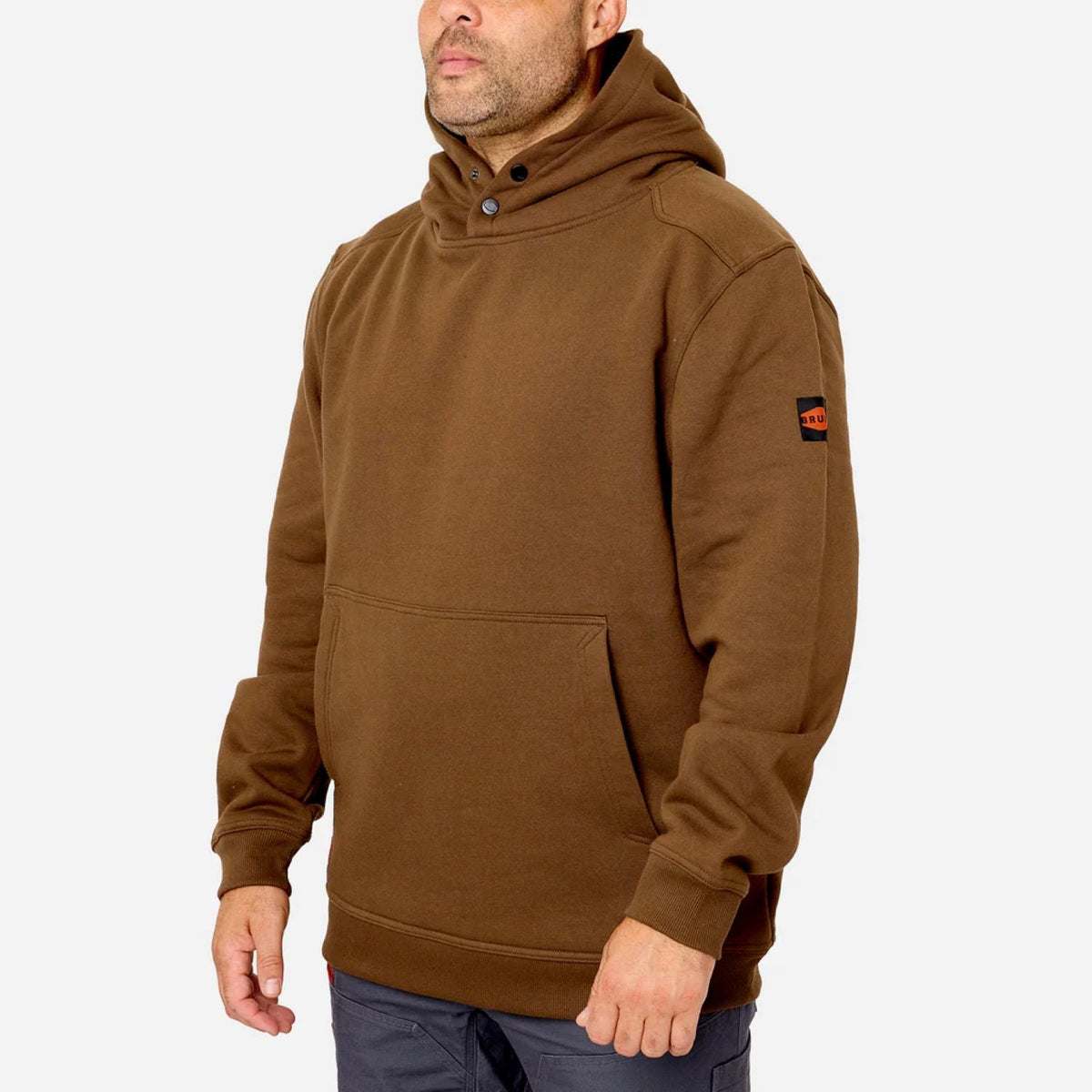 BRUNT Men's The Shevlin Water Resistant Workwear Hoodie Sweatshirts & Hoodies BRUNT
