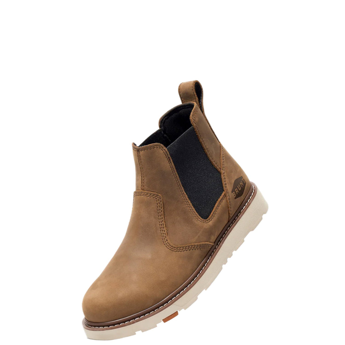 BRUNT Men's The Ohman 6" EH Comp Toe Chelsea Work Boot Work Boots BRUNT