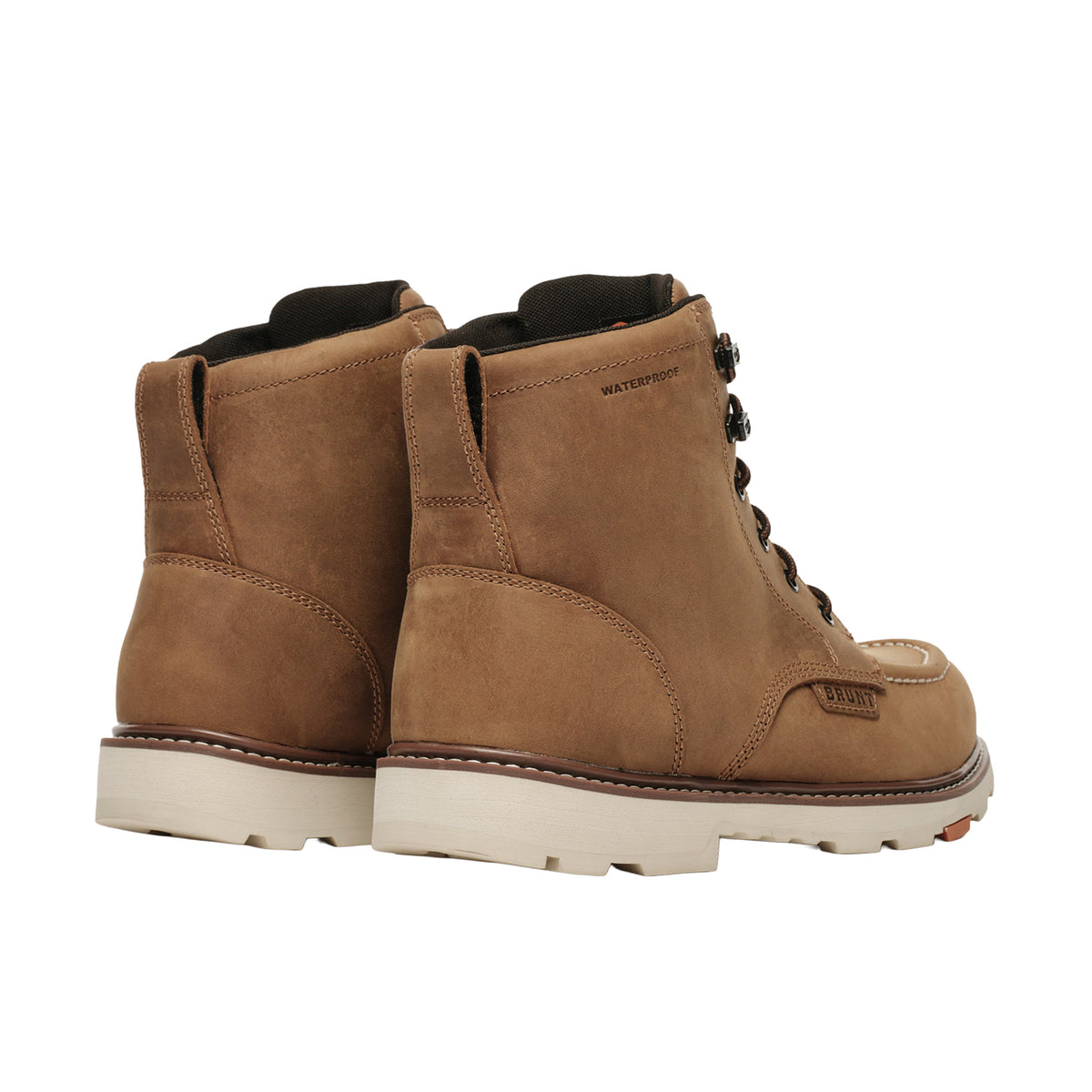 BRUNT Men's The Marin 90° Heel Waterproof Comp Toe Work Boot Work Boots BRUNT