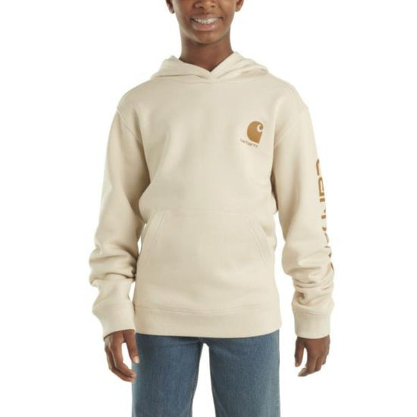 Carhartt Kid's Logo Graphic Hooded Sweatshirt - Work World