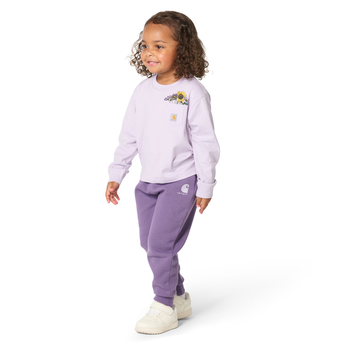 Carhartt Kids' Floral Pocket Long Sleeve T-Shirt Long Sleeve T-Shirts Carhartt