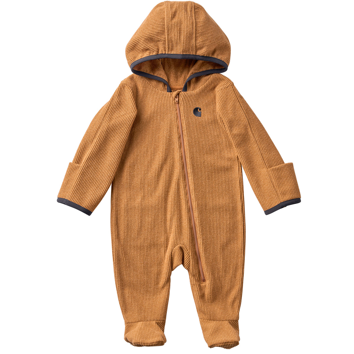Carhartt Infant Rib Fleece Full-Zip Footed Coverall