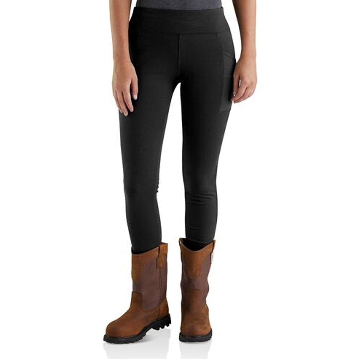 Carhartt Women's Force® Lightweight Pocket Legging Pants Carhartt Black 1XL Plus