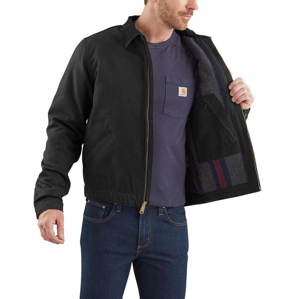 Carhartt Detroit Jacket ブラック Mサイズ Carhartt Duck Detroit Jacket - Black — Dave's New York