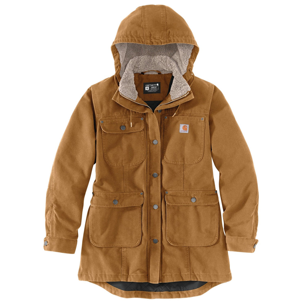 Carhartt Women's Loose-Fit Field Jacket Jackets & Coats Carhartt