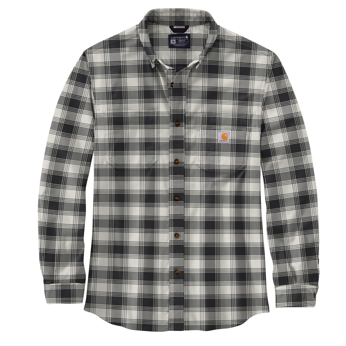 Carhartt Men&#39;s Rugged Flex Button-Up Flannel Work Shirt - Work World - Workwear, Work Boots, Safety Gear