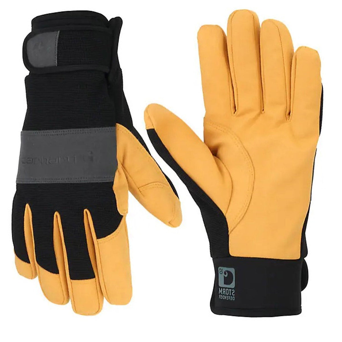 Carhartt Men's Waterproof Breathable High Dexterity Glove Gloves Carhartt Black/Barley L