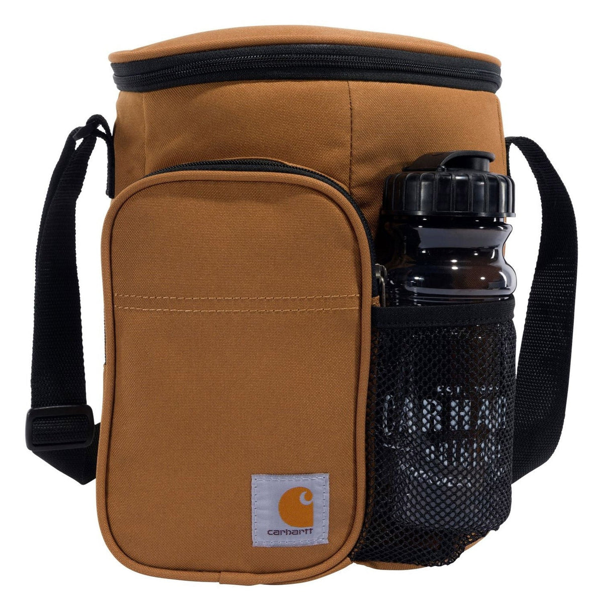 Carhartt Insulated Vertical Cooler + Water Bottle Coolers & Thermos Carhartt Carhartt Brown OS