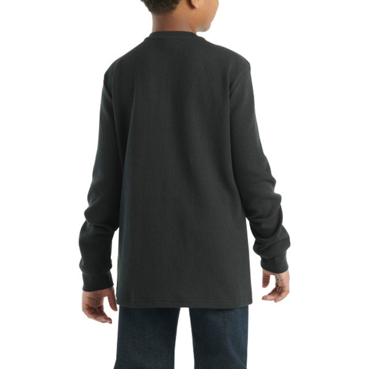 Carhartt Boys' Logo Chest Pocket Long Sleeve Henley T-Shirt Long Sleeve T-Shirts Carhartt