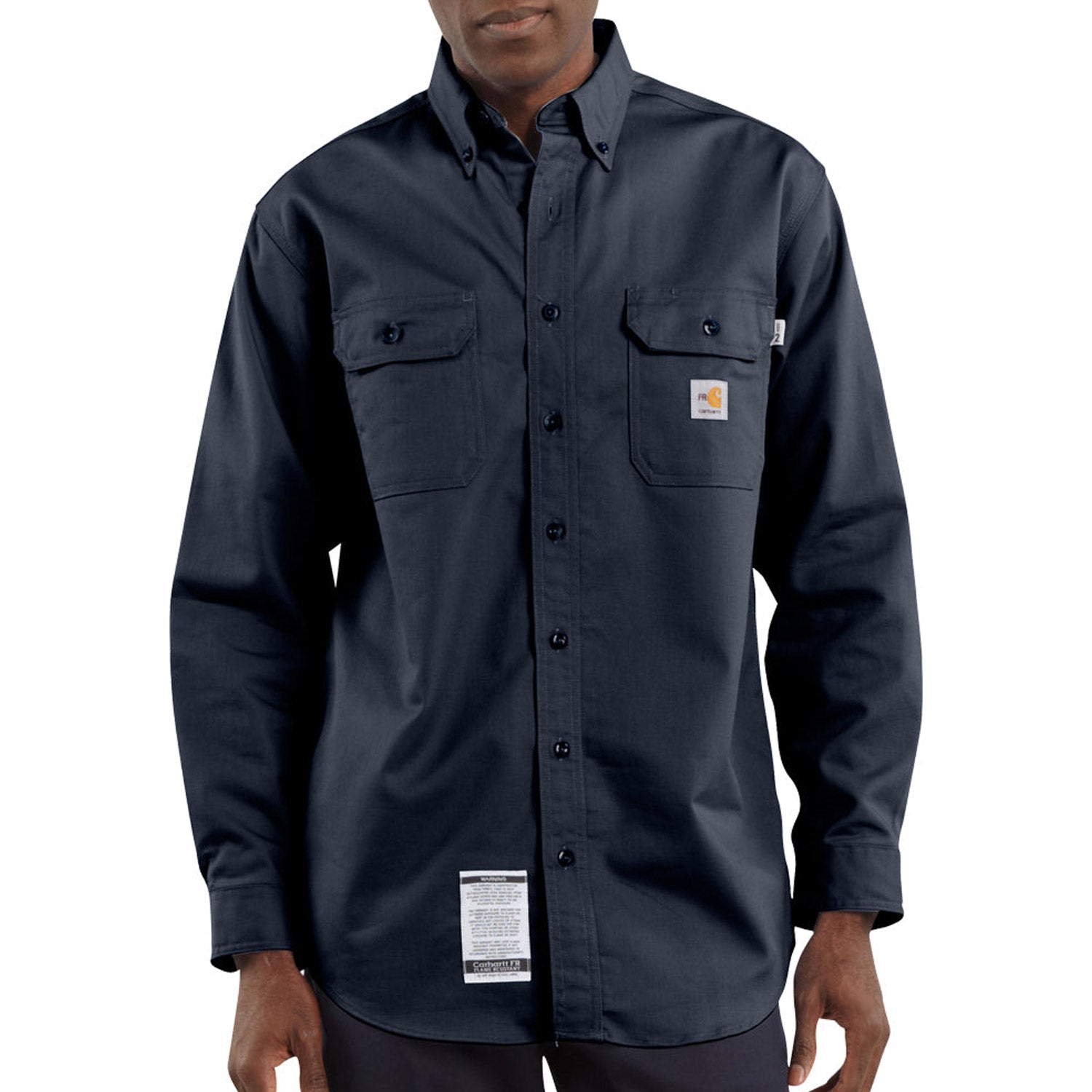 Carhartt Men's Flame Resistant Classic Twill Work Shirt - Work World - Workwear, Work Boots, Safety Gear