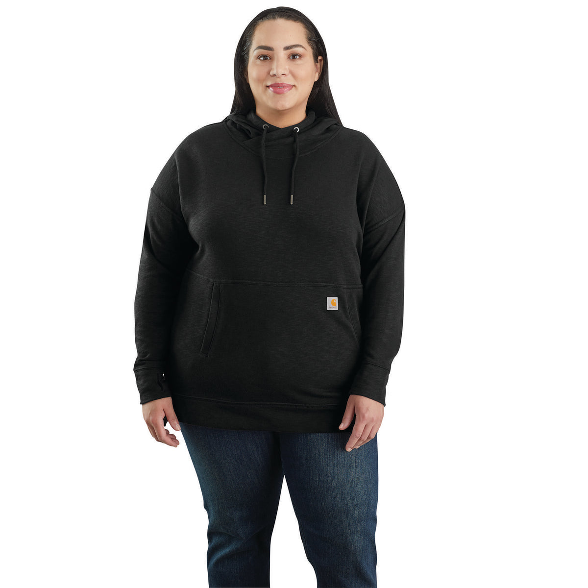 Carhartt Women's Newberry Hoodie Sweatshirts & Hoodies Carhartt Black 2XL Reg