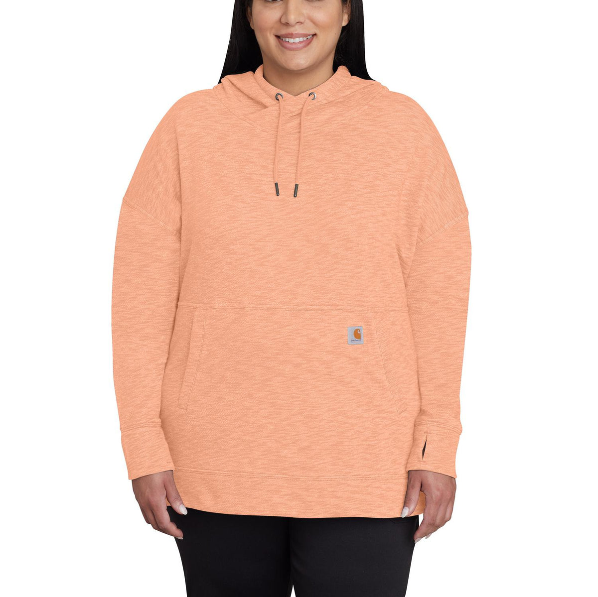 Carhartt Women's Newberry Hoodie Sweatshirts & Hoodies Carhartt Sunset Heather 1XL Plus