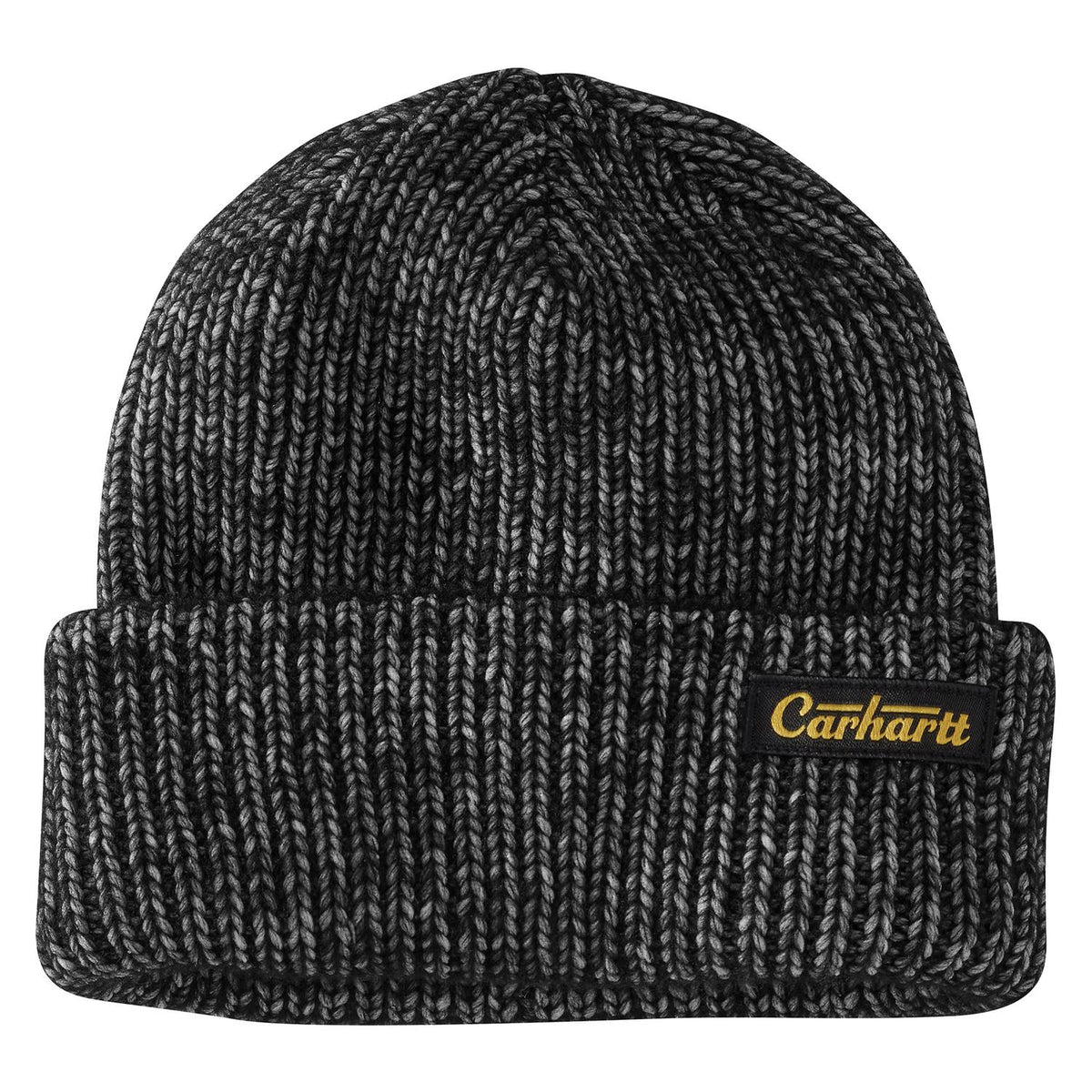 Carhartt Rib Knit Carhartt Patch Beanie Hats & Caps Carhartt Black OS