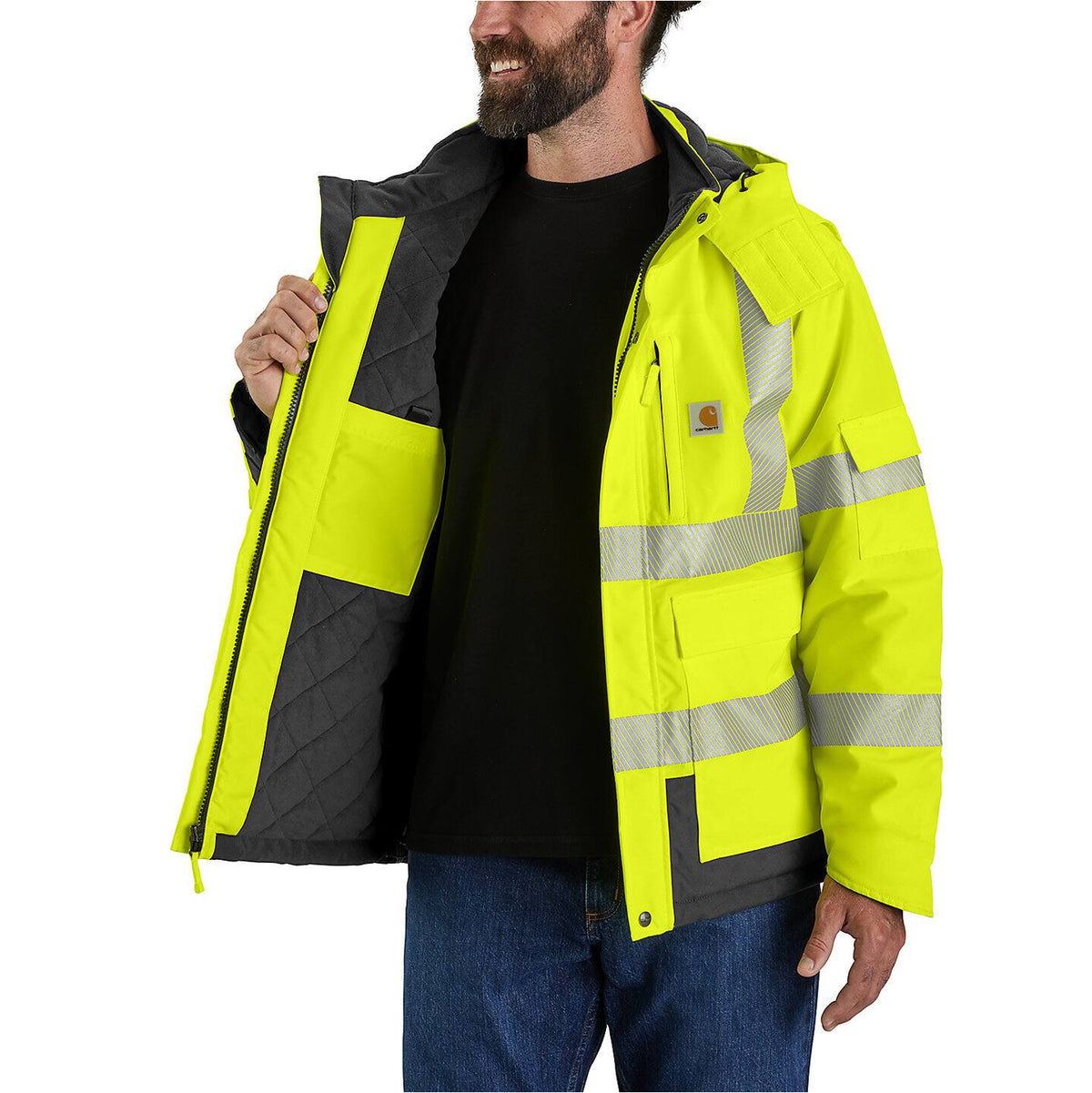 Carhartt Men's HV Sherwood Class 3 Jacket Jackets & Coats Carhartt