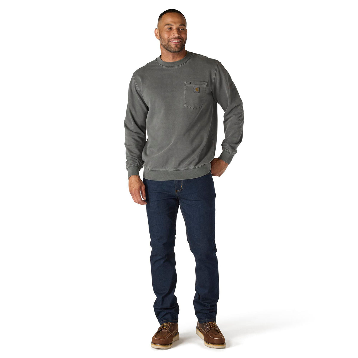 Carhartt Men's Durham Garment Dyed Crewneck Sweatshirt Sweatshirts & Hoodies Carhartt