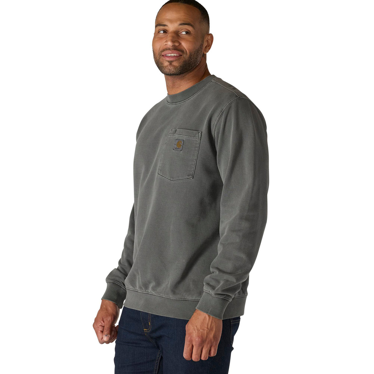 Carhartt Men's Durham Garment Dyed Crewneck Sweatshirt Sweatshirts & Hoodies Carhartt